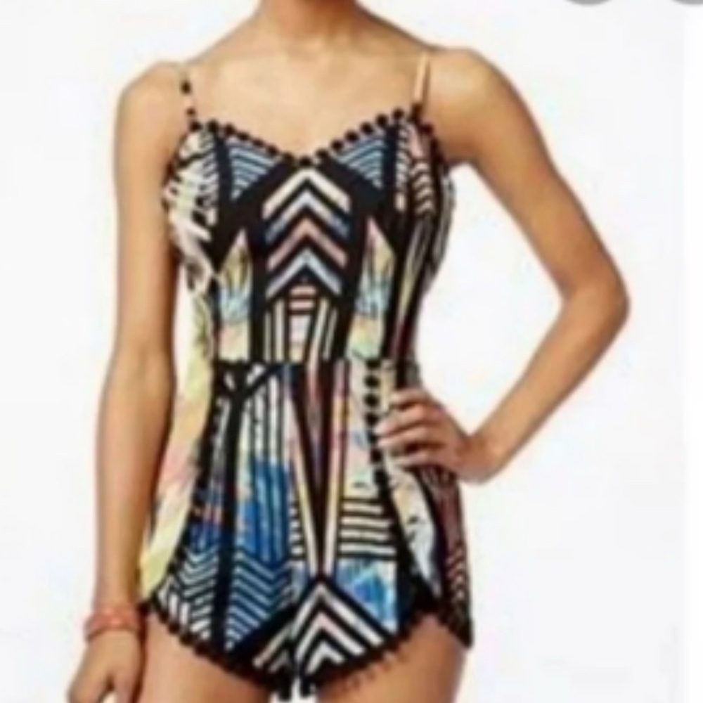 4 x $20 Material girl colorful summer romper size M - Picture 2 of 7